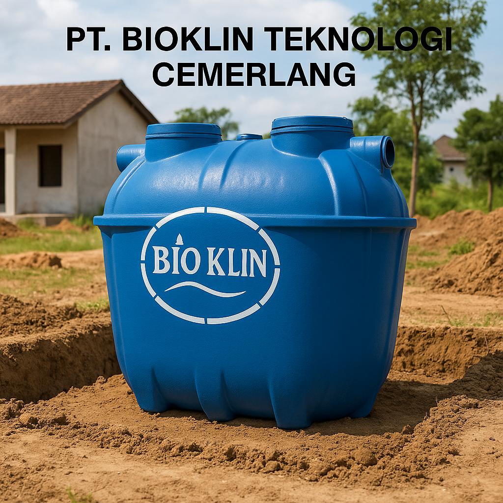 jual septic tank terpercaya PT Bioklin Teknologi Cemerlang