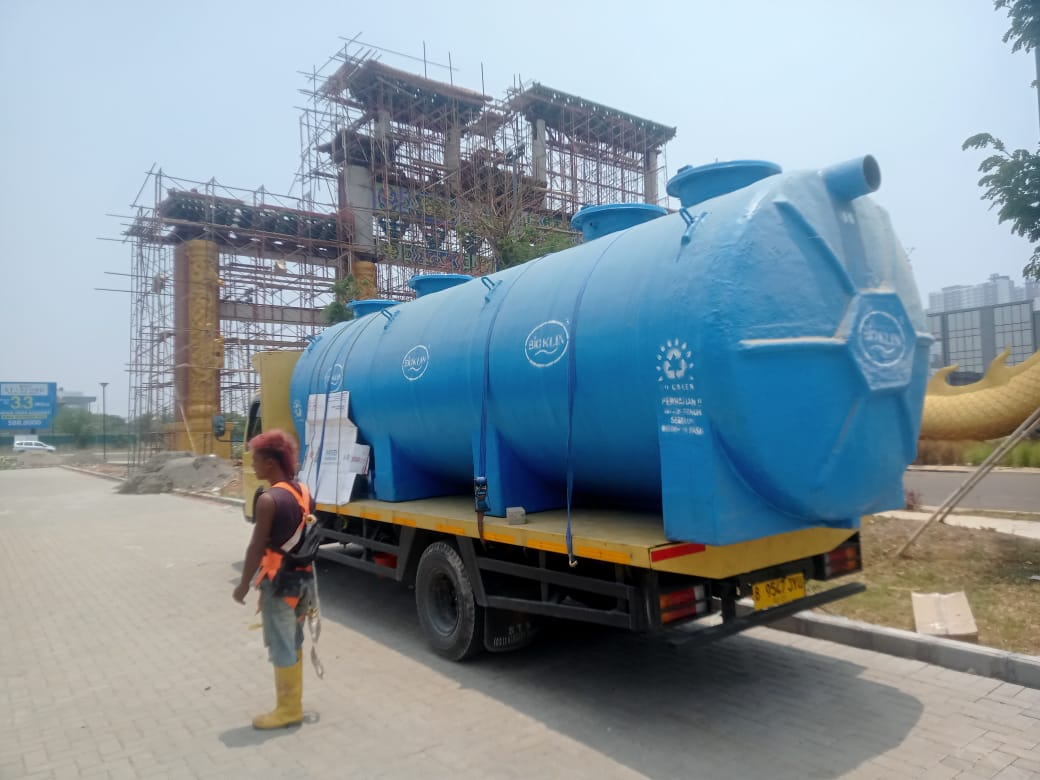biotank STP hemat energi produksi PT Bioklin Teknologi Cemerlang