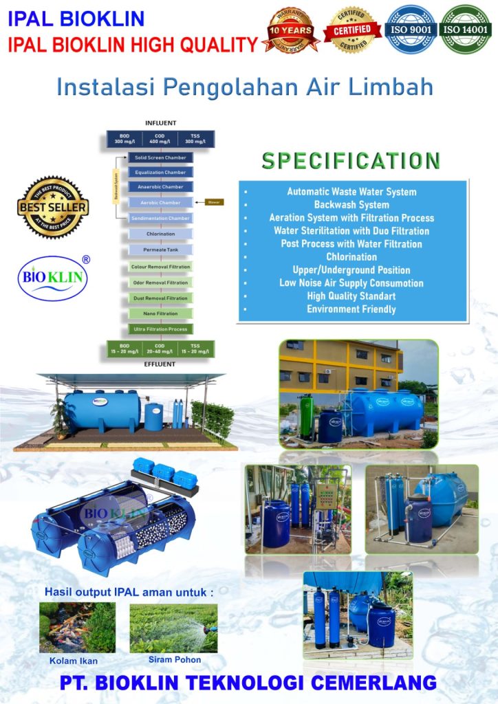 ipal biotech, ipal biofilter, ipal bioklin, ipal domestik, stp biotech, ipal medis, ipal rumah sakit, ipal puskesmas, ipal klinik, ipal mbg, ipal restoran, ipal hotel, ipal pabrik, ipal industri